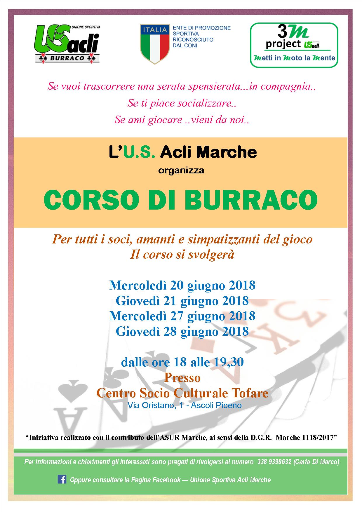 Al Circolo Tofare si impara a giocare a burraco